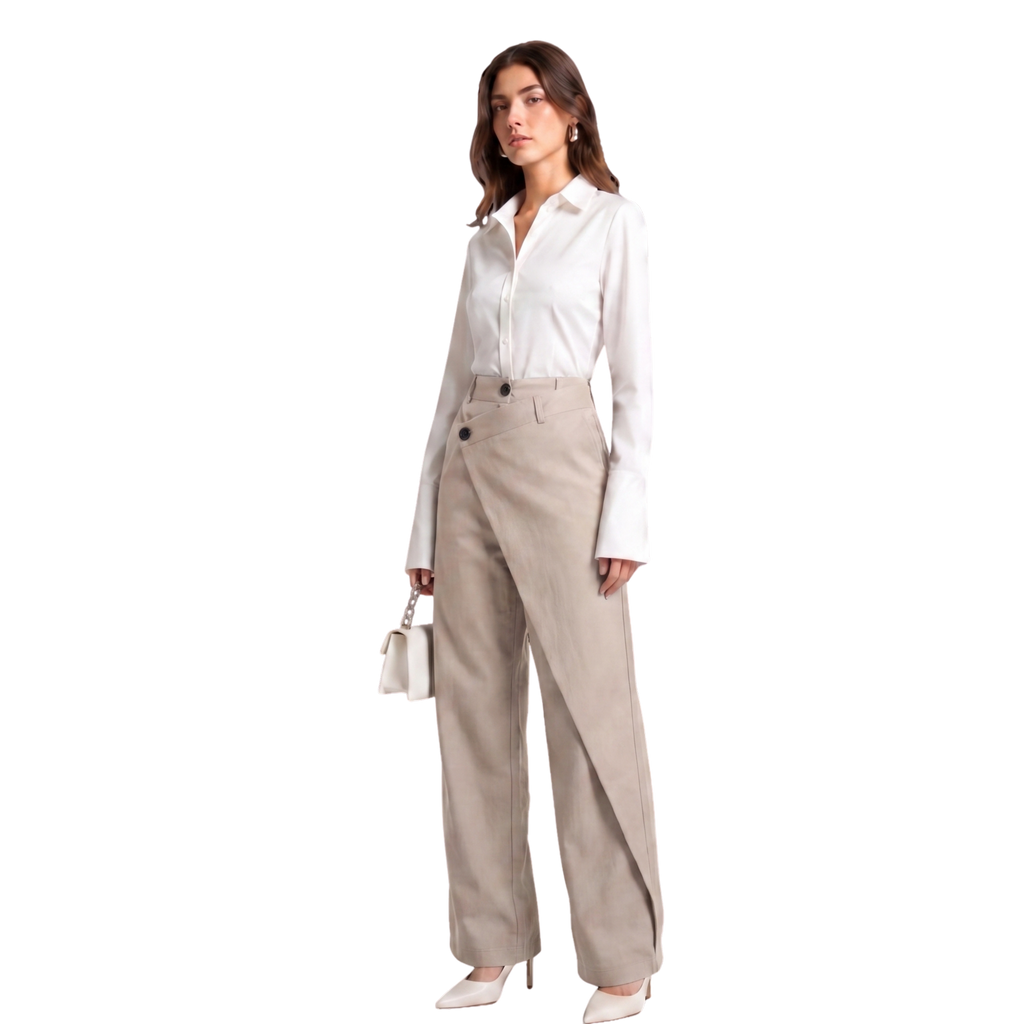Signature pants (Beige)