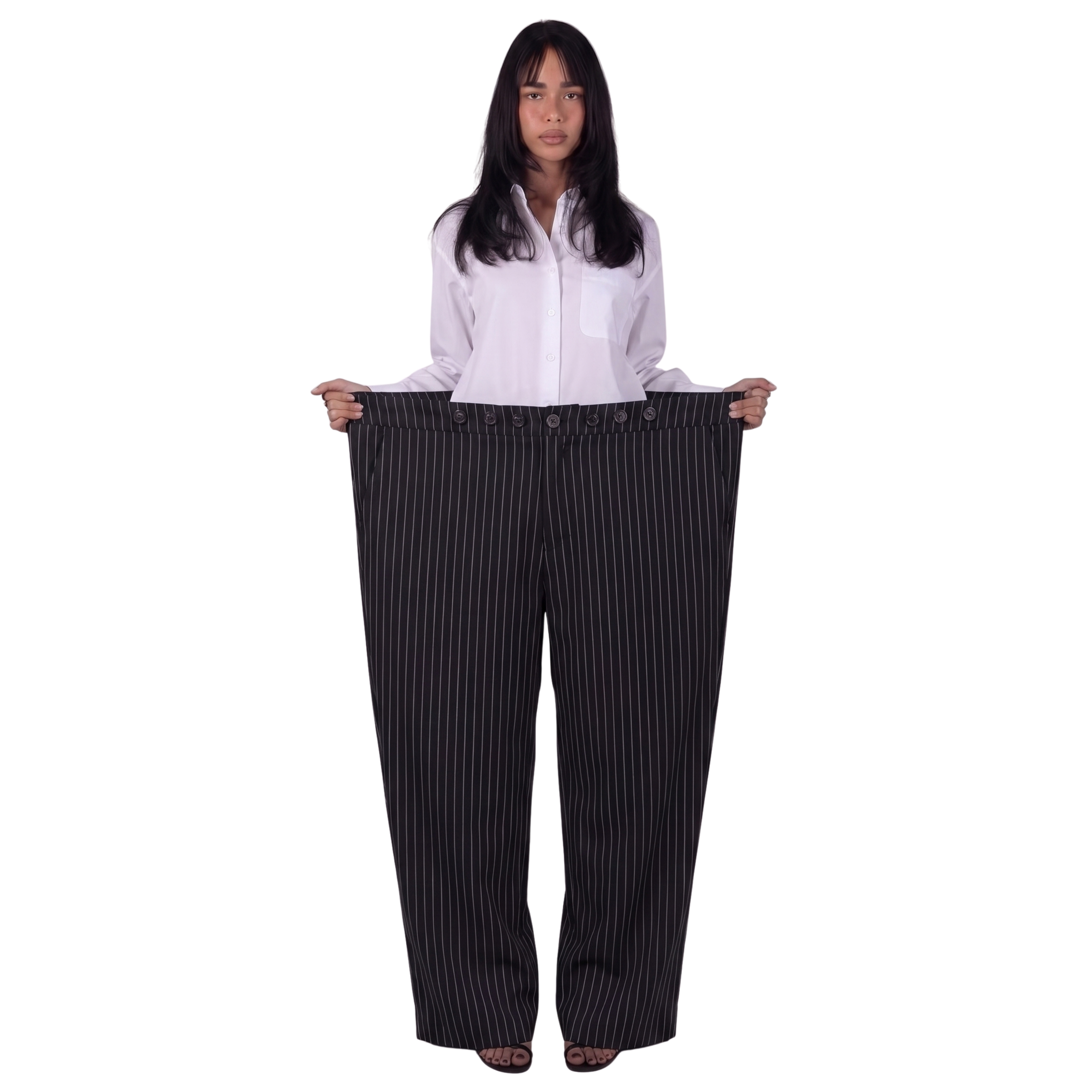 Adjustable Pants Unisex (Black)