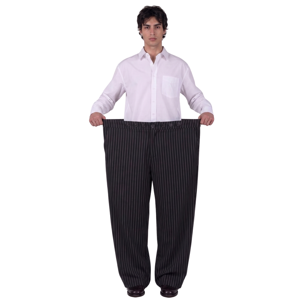 Adjustable Pants Unisex (Black)