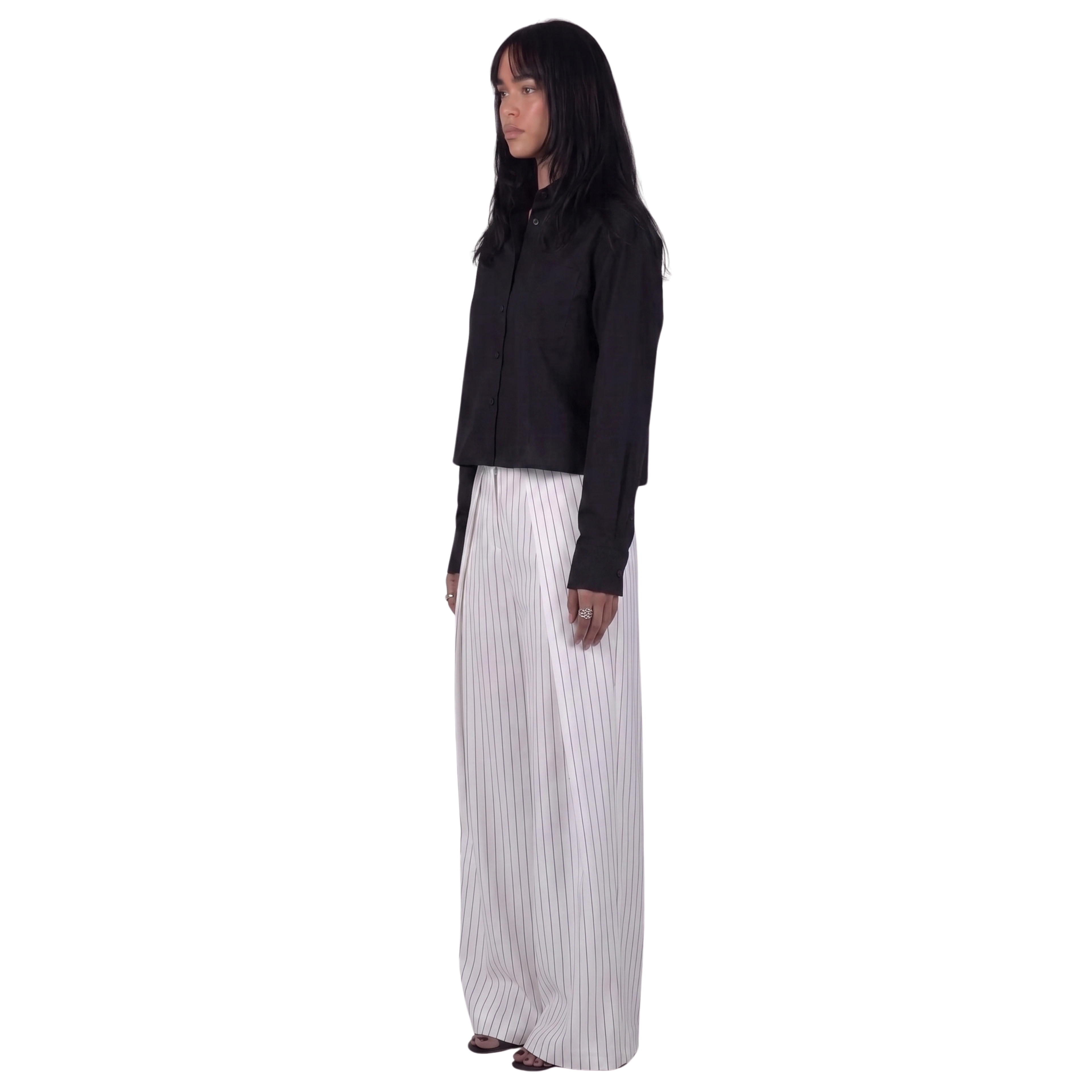 Adjustable Pants Unisex (White)