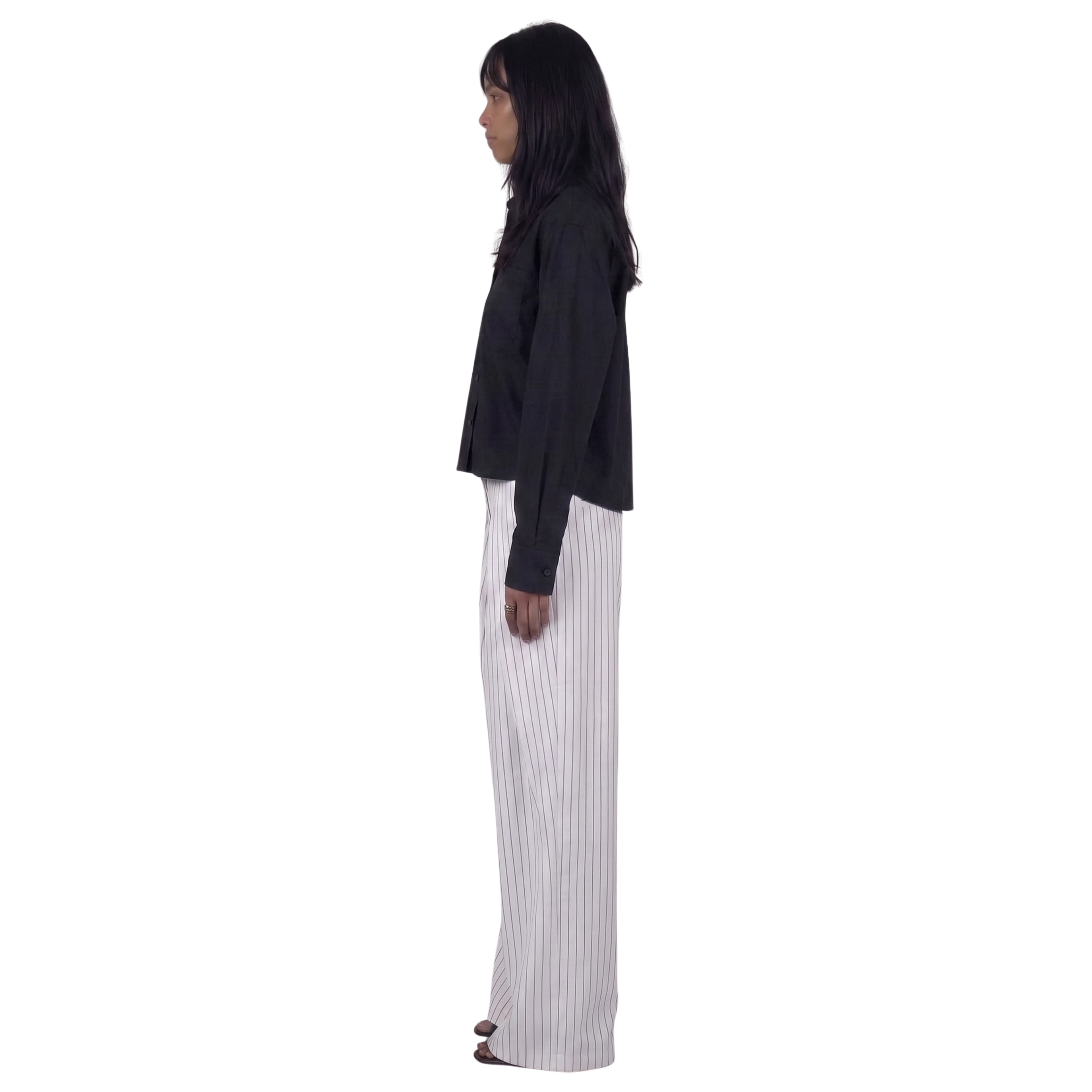 Adjustable Pants Unisex (White)