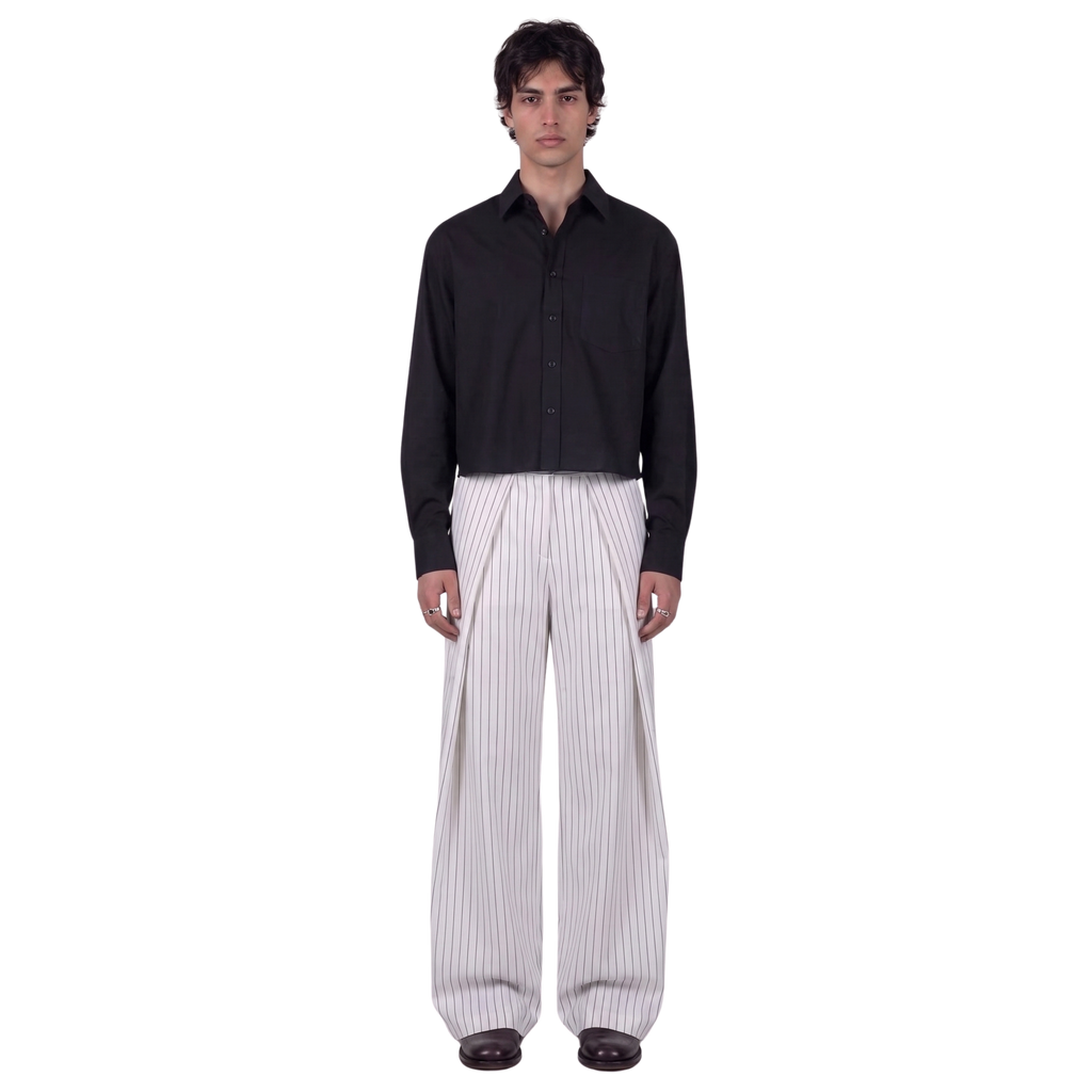 Adjustable Pants Unisex (White)